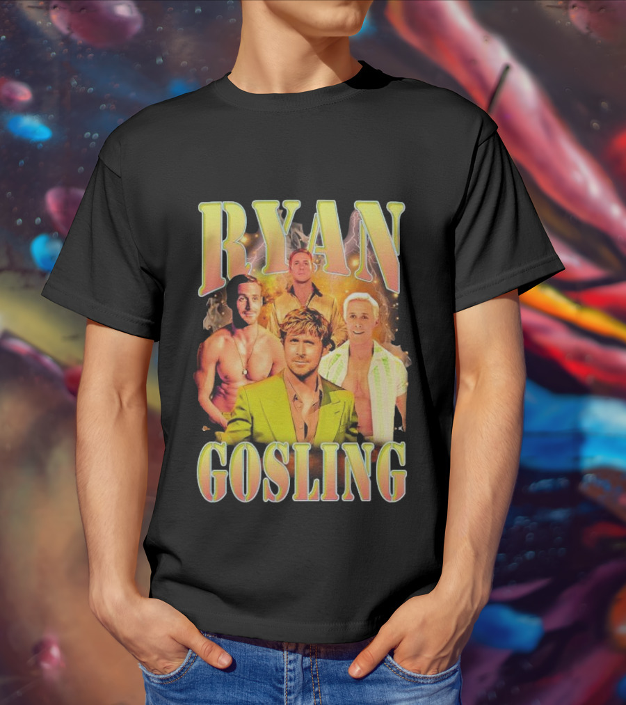 Ryan Gosling Movie Characters T-Shirt