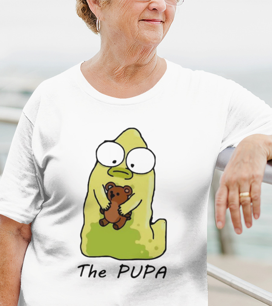 The Pupa Holding Teddy Bear Solar Opposites T-Shirt