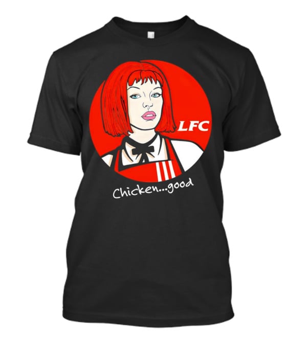 Chicken Good LFC Retro Style Redhead T-Shirt