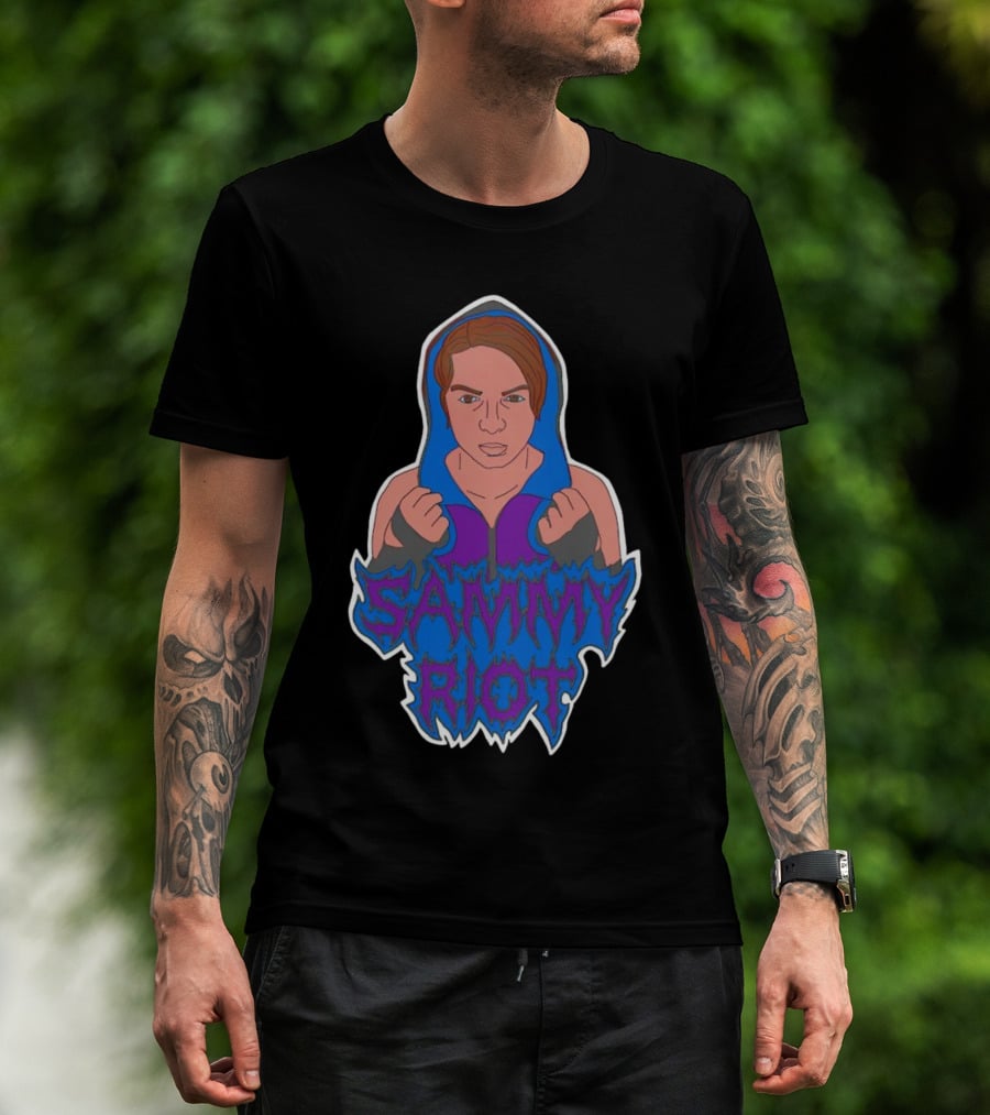 Sammy Riot Wrestling Hoodie Lost Art Sammy Riot #3 T-Shirt