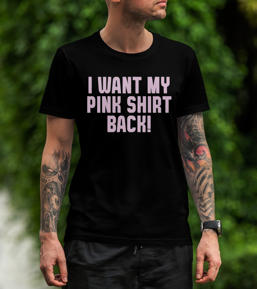 Mean Girls Mad Engine I Want My Pink Shirt Back T-Shirt
