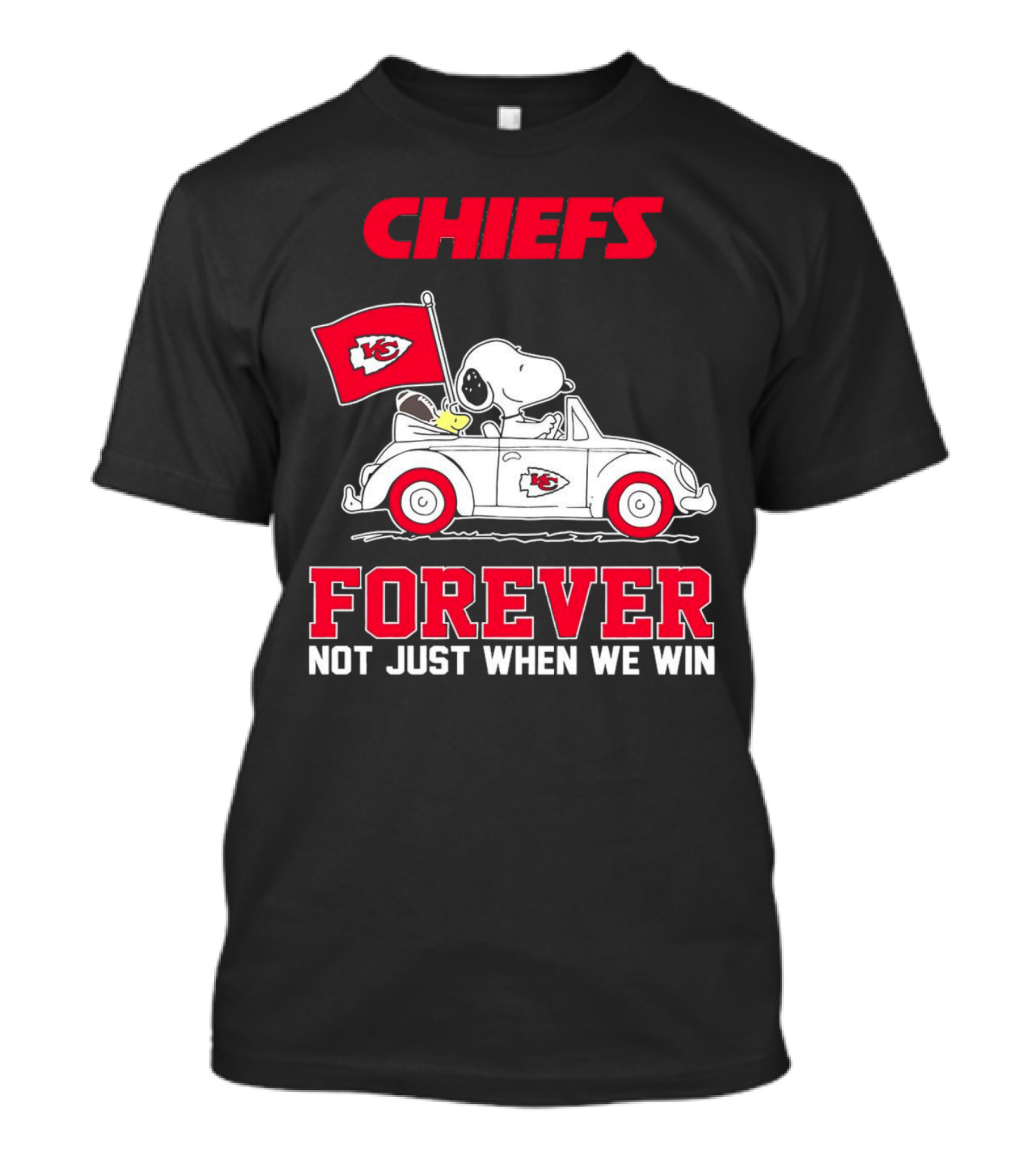 Chiefs Snoopy Forever Not Just When We Win T-Shirt