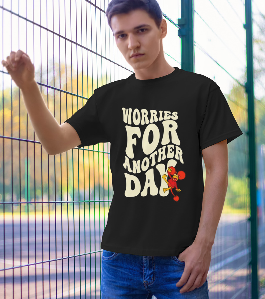 Fraggle Rock Worries For Another Day Red Muppet Character T-Shirt