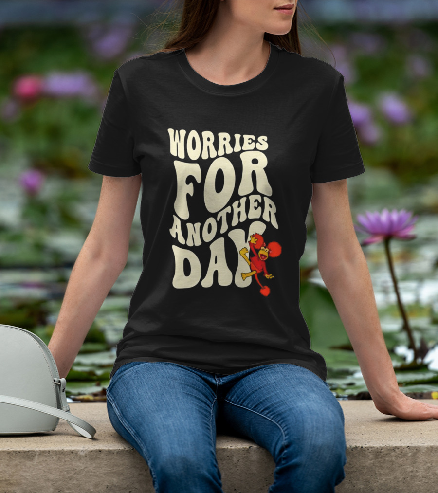 Fraggle Rock Worries For Another Day Red Muppet Character T-Shirt