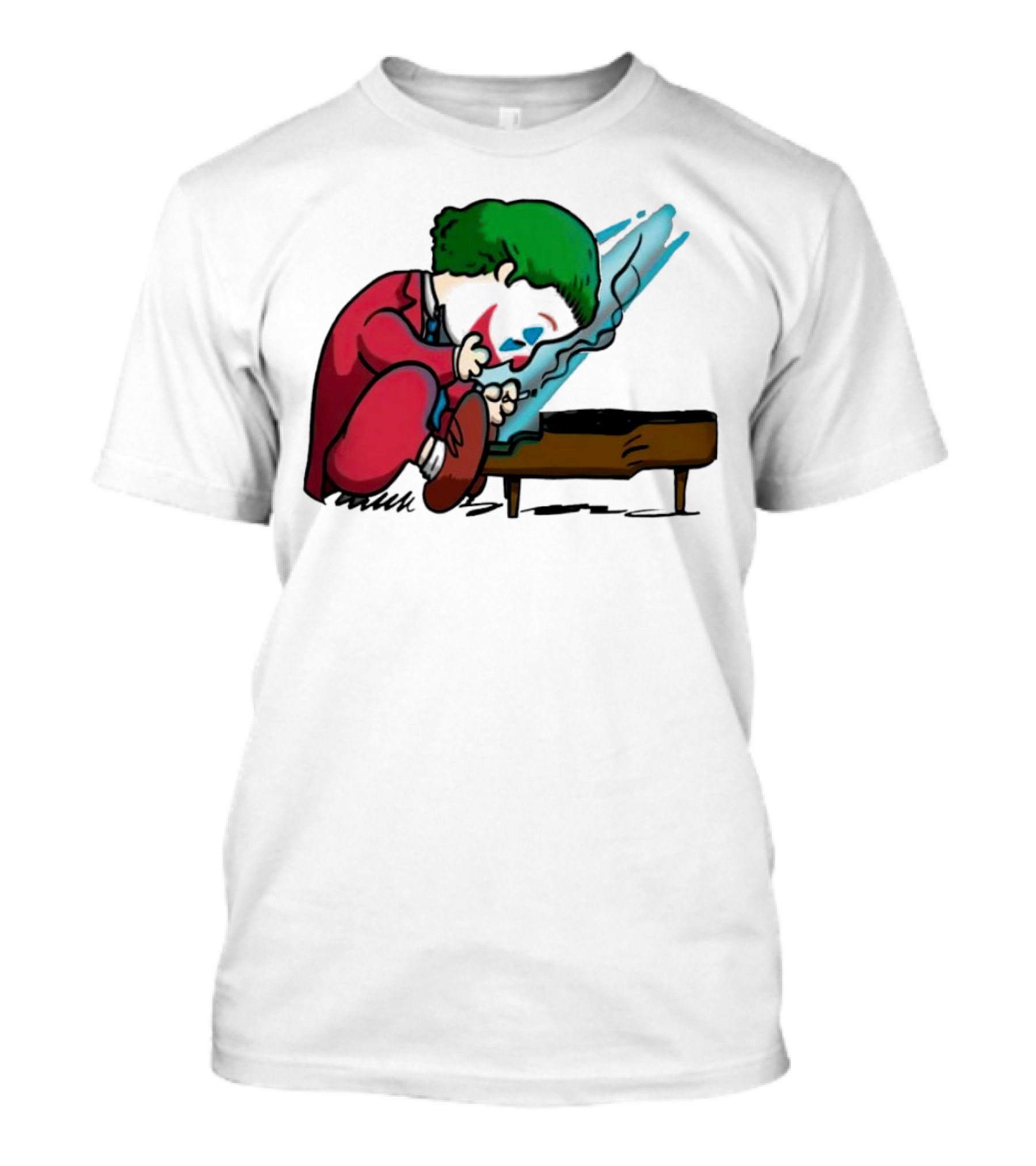 Joker Playing The Piano In Peanuts Charlie Brown T-Shirt