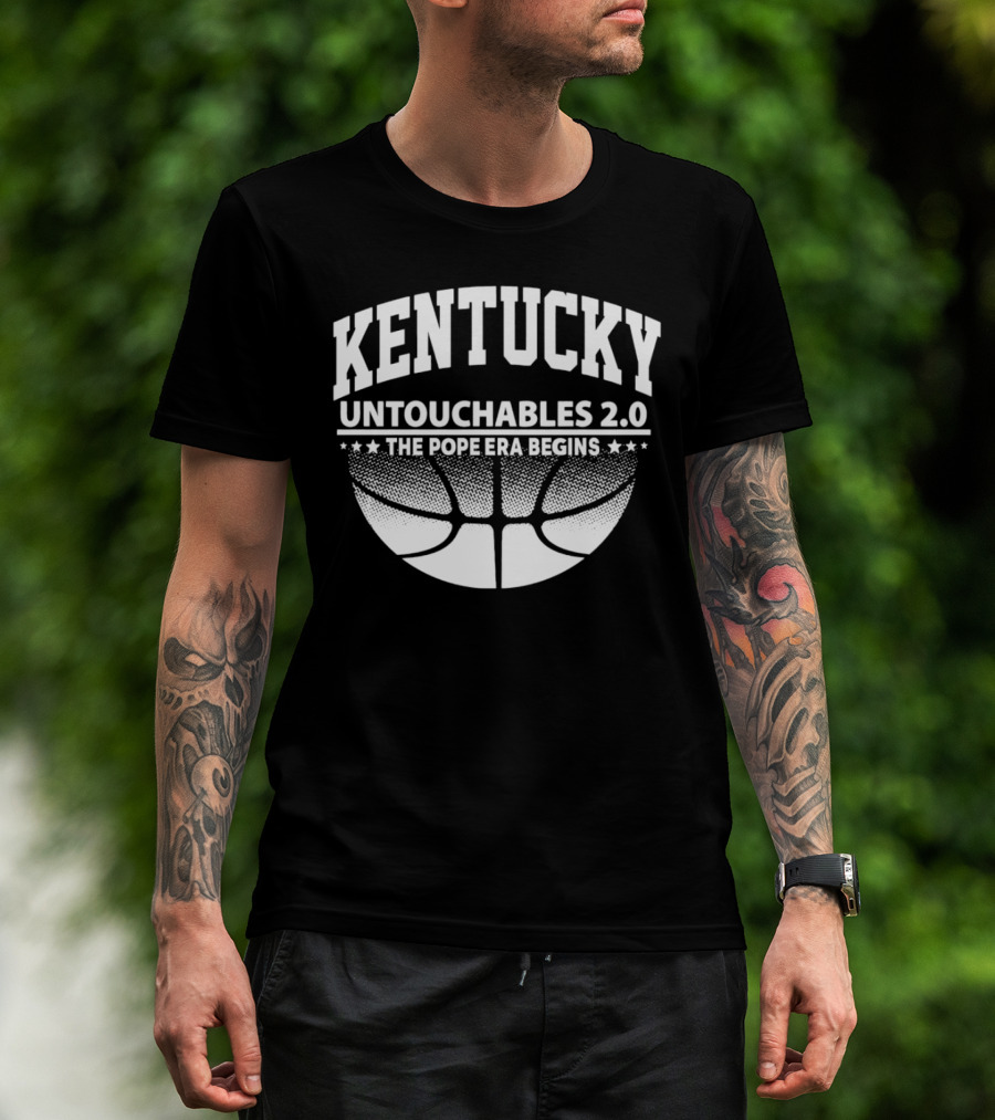 Kentucky Untouchables 2.0 The Pope Era Begins Basketball T-Shirt