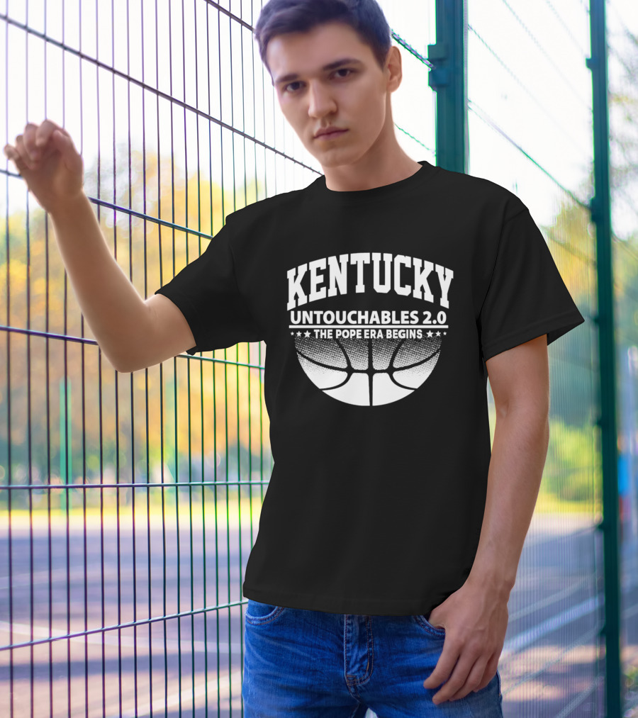 Kentucky Untouchables 2.0 The Pope Era Begins Basketball T-Shirt