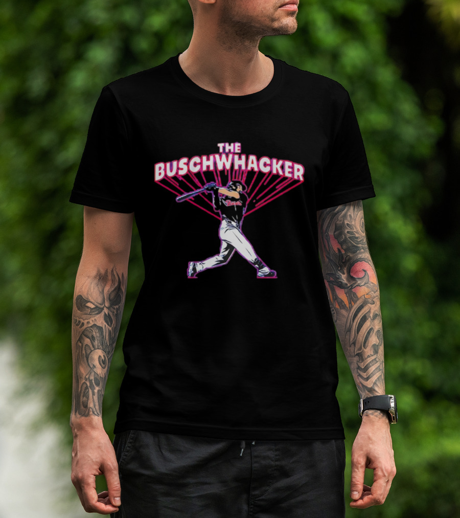 The Buschwhacker Baseball Swing T-Shirt