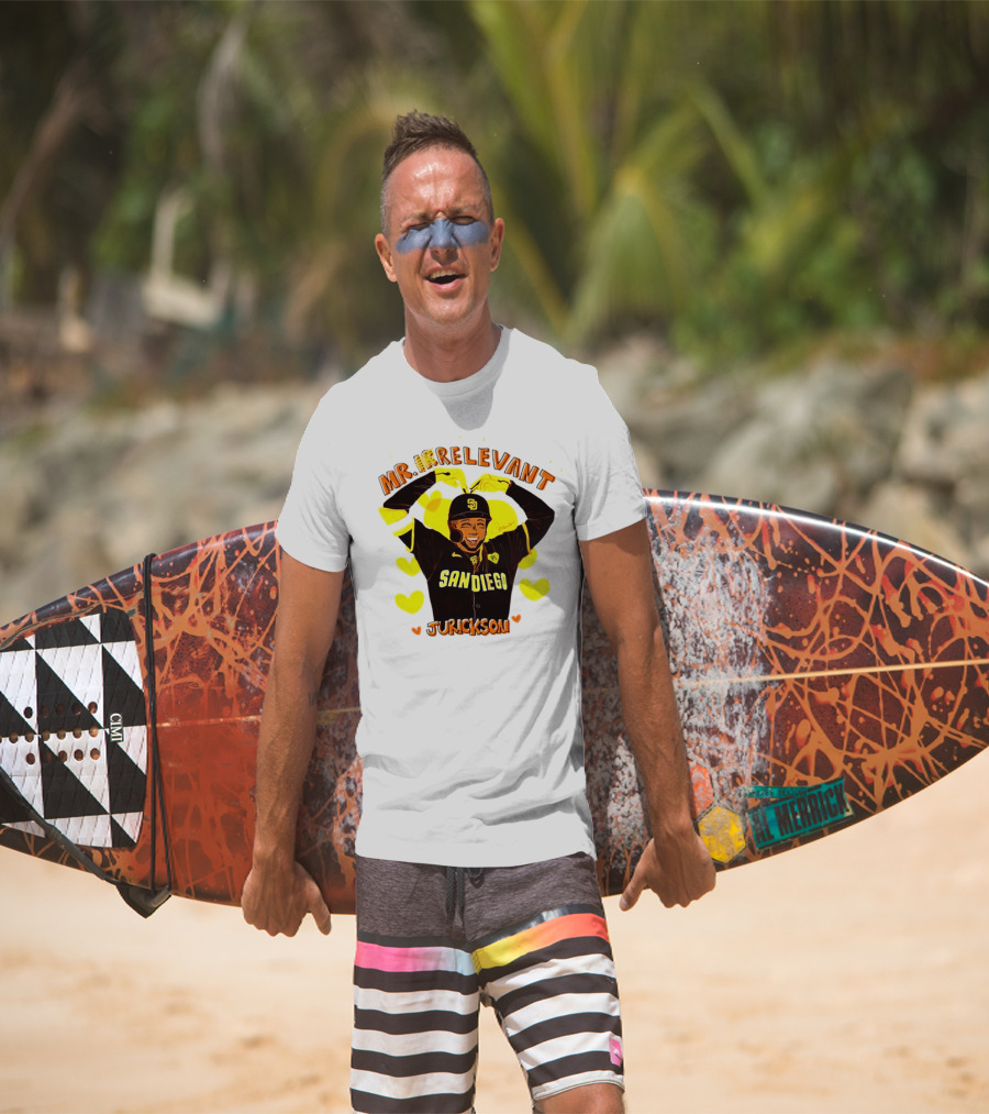 Mr Relevant Jurickson San Diego Baseball Hearts T-Shirt