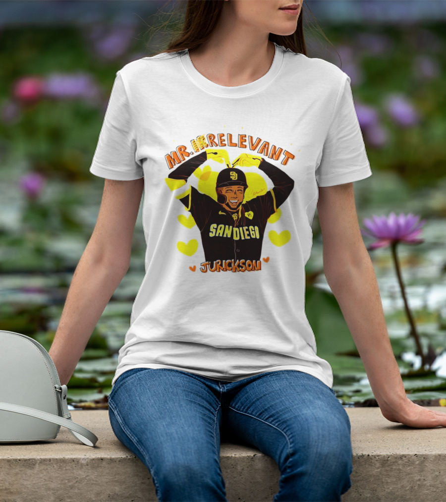 Mr Relevant Jurickson San Diego Baseball Hearts T-Shirt