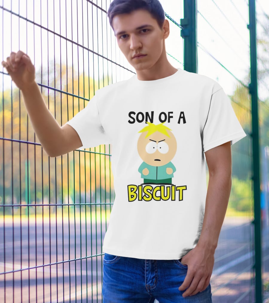 South Park Son Of A Biscuit Butters Meme T-Shirt
