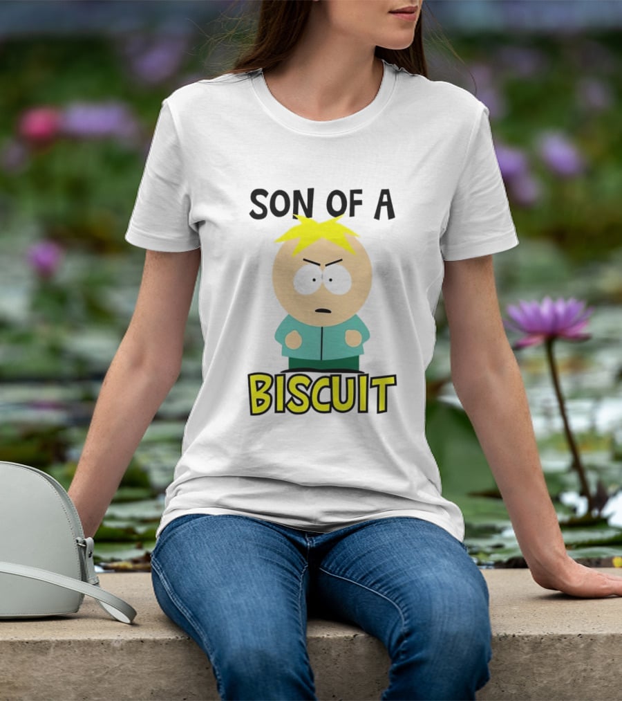 South Park Son Of A Biscuit Butters Meme T-Shirt