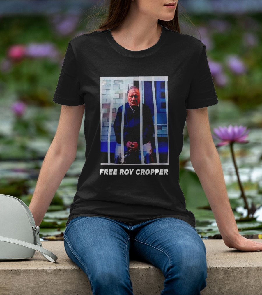 Coronation Street Free Roy Cropper Jail Image T-Shirt