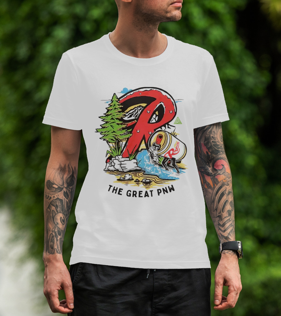 Rainier Beer The Great PNW Adventure Refresh T-Shirt