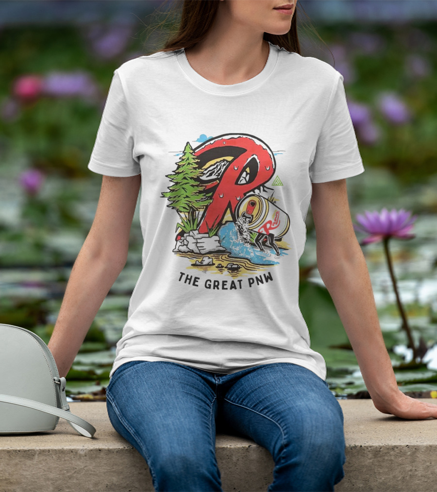 Rainier Beer The Great PNW Adventure Refresh T-Shirt