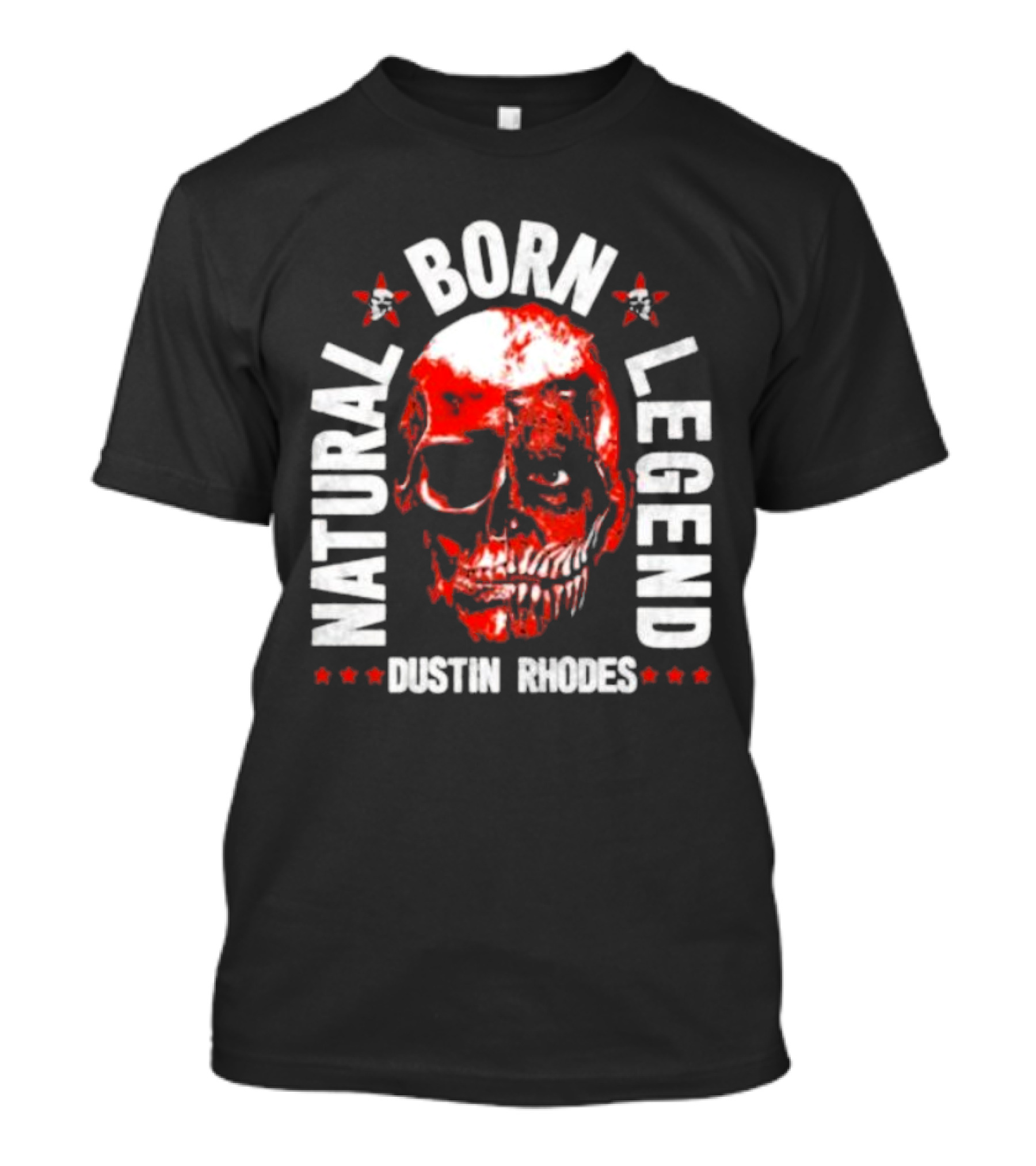 Dustin Rhodes Natural Born Legend Skull T-Shirt