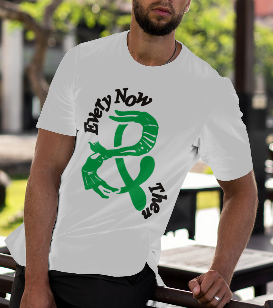 Every Now And Then Skeleton Green Dance T-Shirt