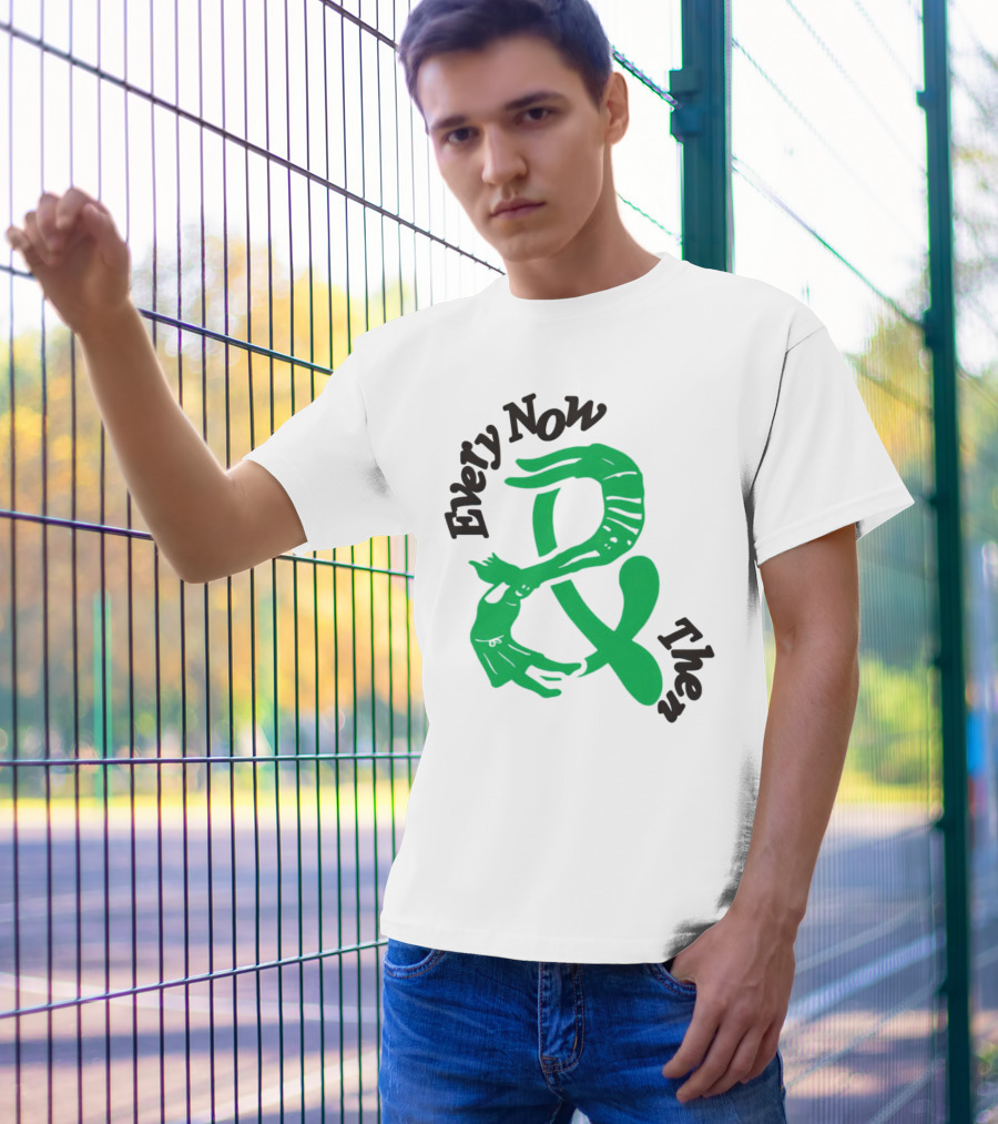 Every Now And Then Skeleton Green Dance T-Shirt