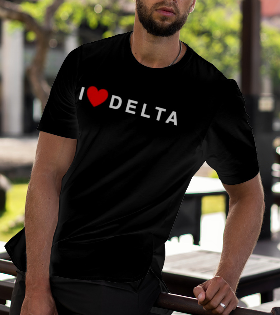 Joe Gatto Wears I Heart Delta T-Shirt