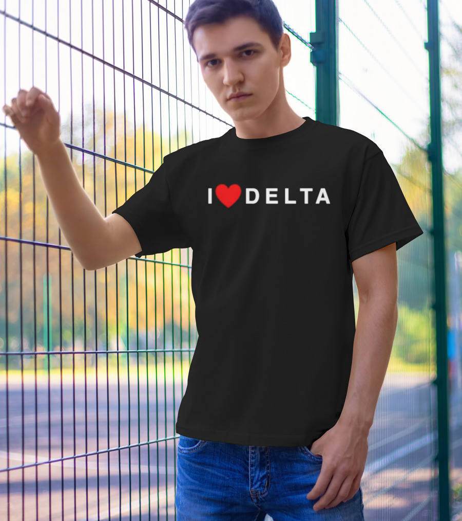 Joe Gatto Wears I Heart Delta T-Shirt