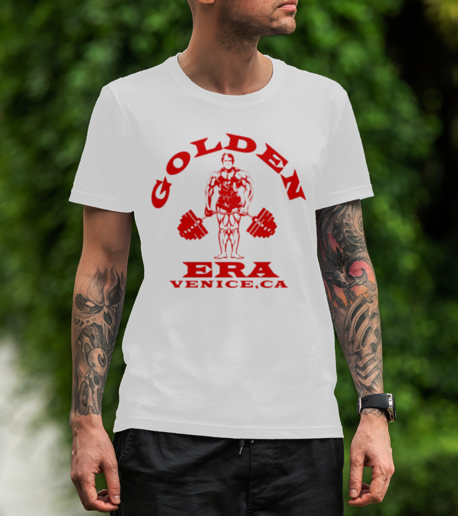Golden Era Venice CA Bodybuilder La Knight T-Shirt