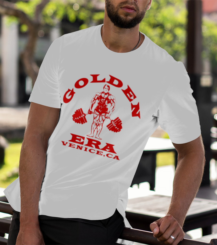 Golden Era Venice CA Bodybuilder La Knight T-Shirt