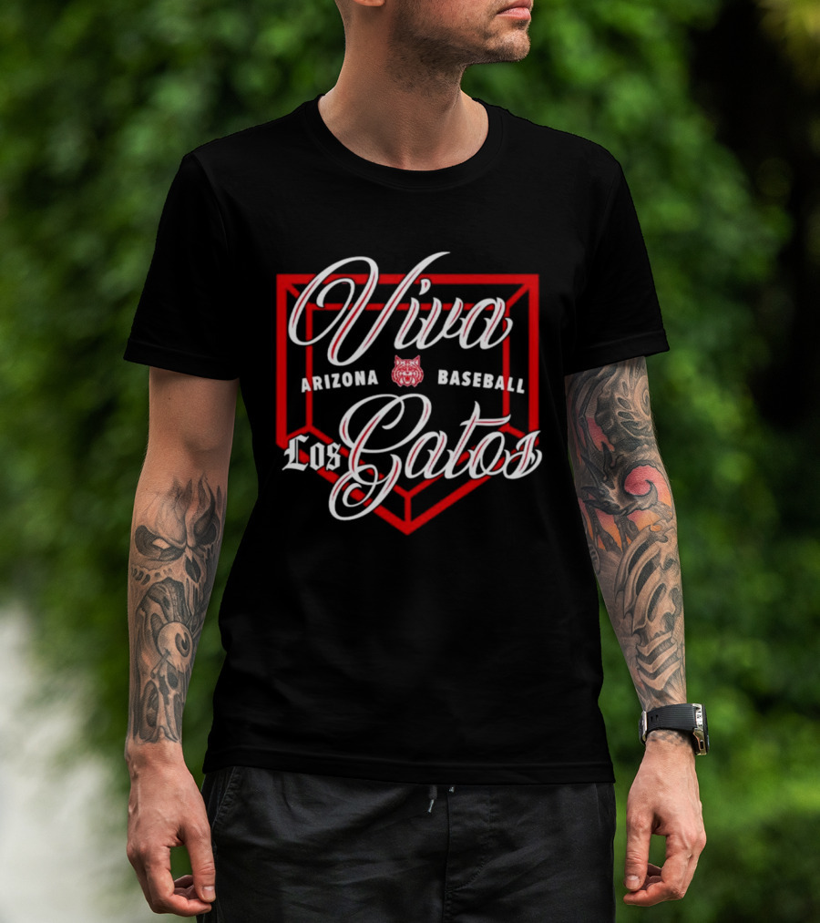 Viva Los Gatos Arizona Baseball T-Shirt