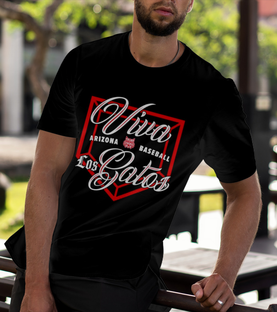 Viva Los Gatos Arizona Baseball T-Shirt
