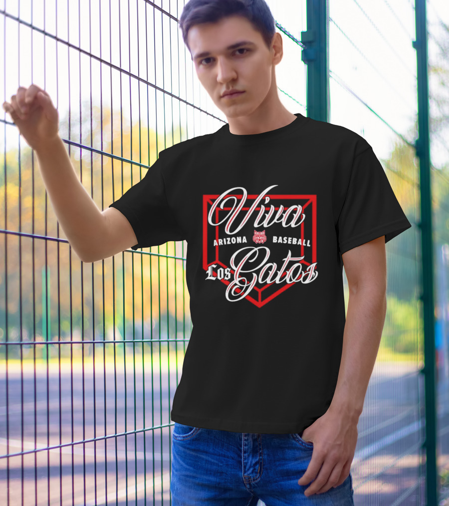 Viva Los Gatos Arizona Baseball T-Shirt