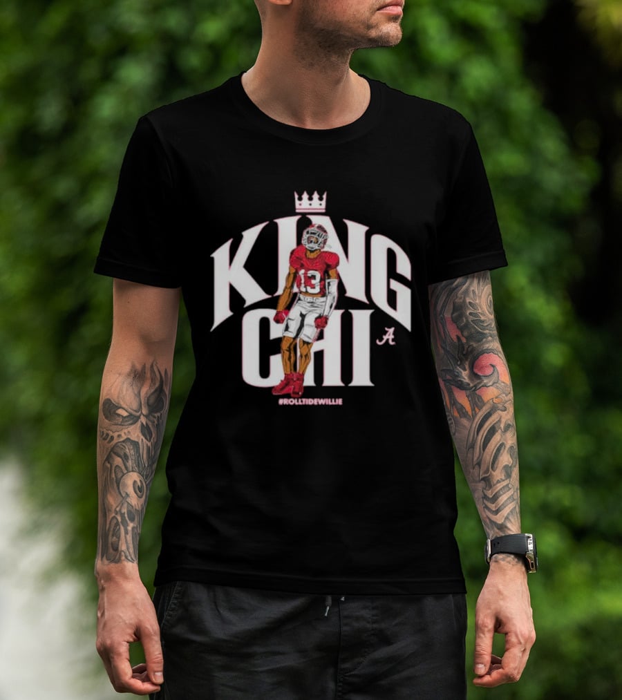 King Chi #RollTideWillie Alabama Crimson Tide T-Shirt