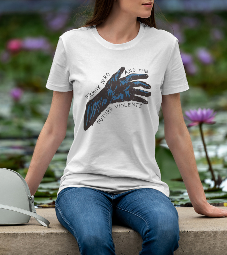 Frank Iero And The Future Violents Blue Hand T-Shirt