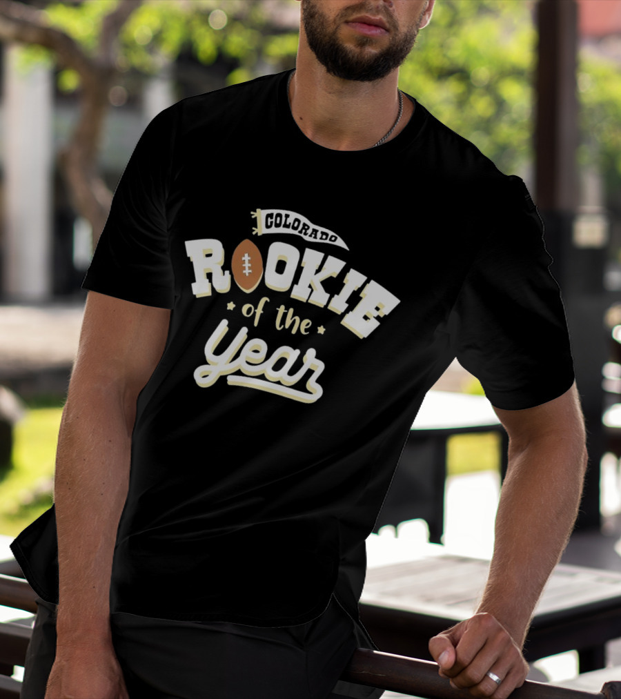 Colorado Rookie Of The Year Football T-Shirt