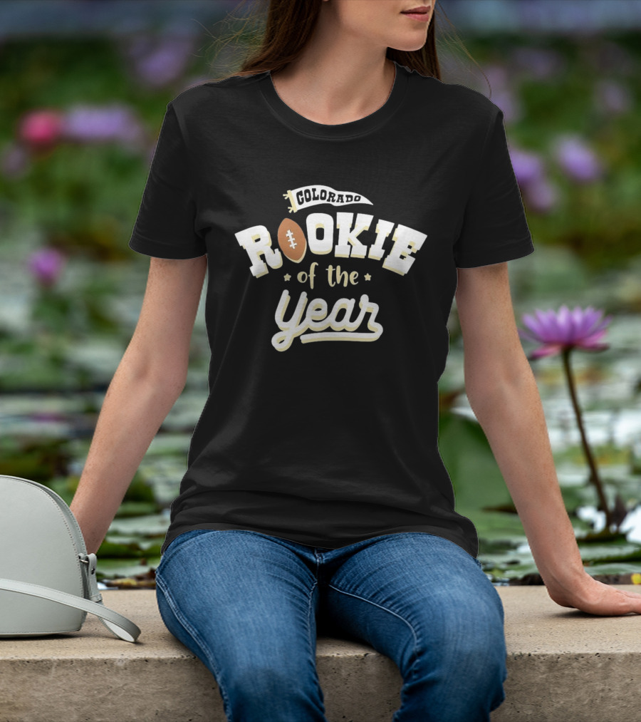 Colorado Rookie Of The Year Football T-Shirt