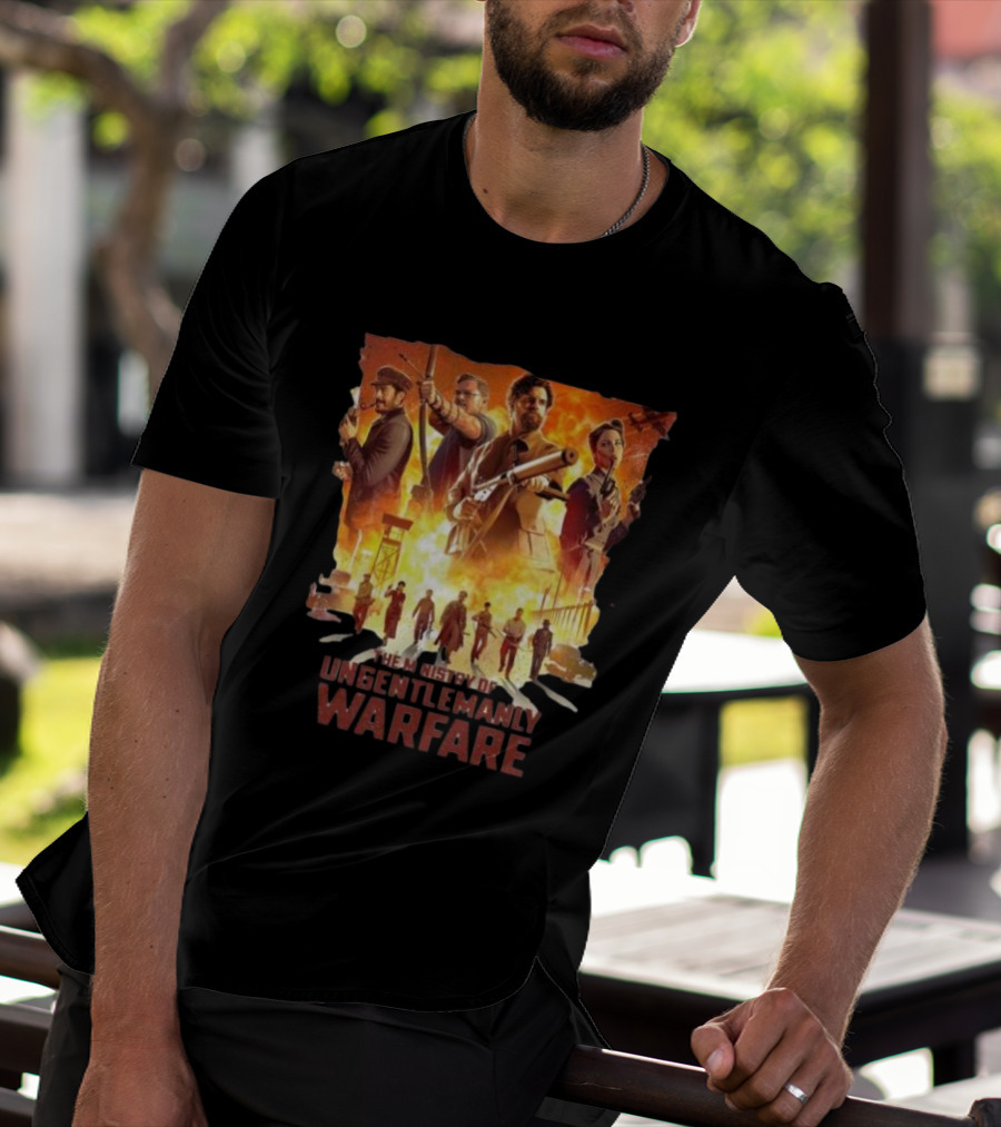 The Ministry Of Ungentlemanly Warfare Explosive Soldier Team In Action T-Shirt