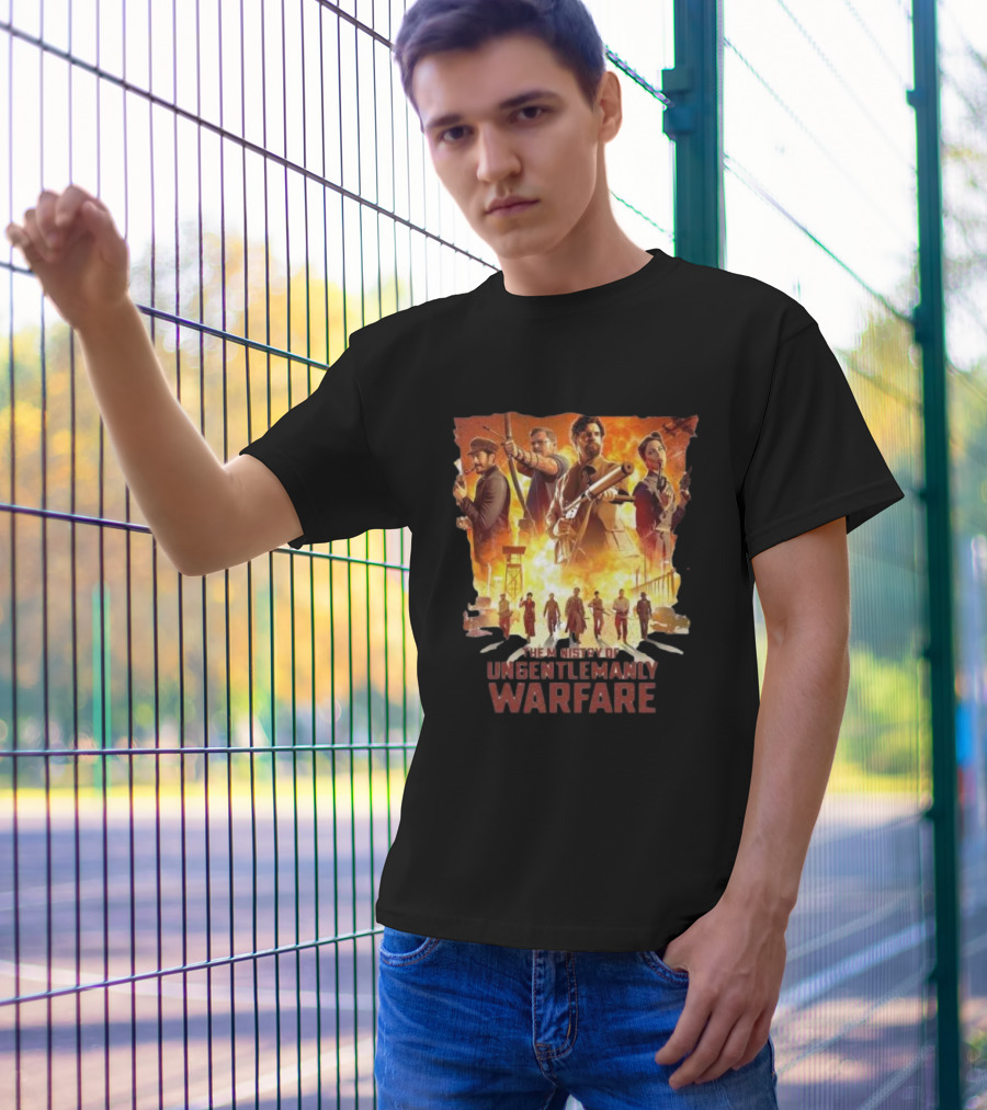 The Ministry Of Ungentlemanly Warfare Explosive Soldier Team In Action T-Shirt