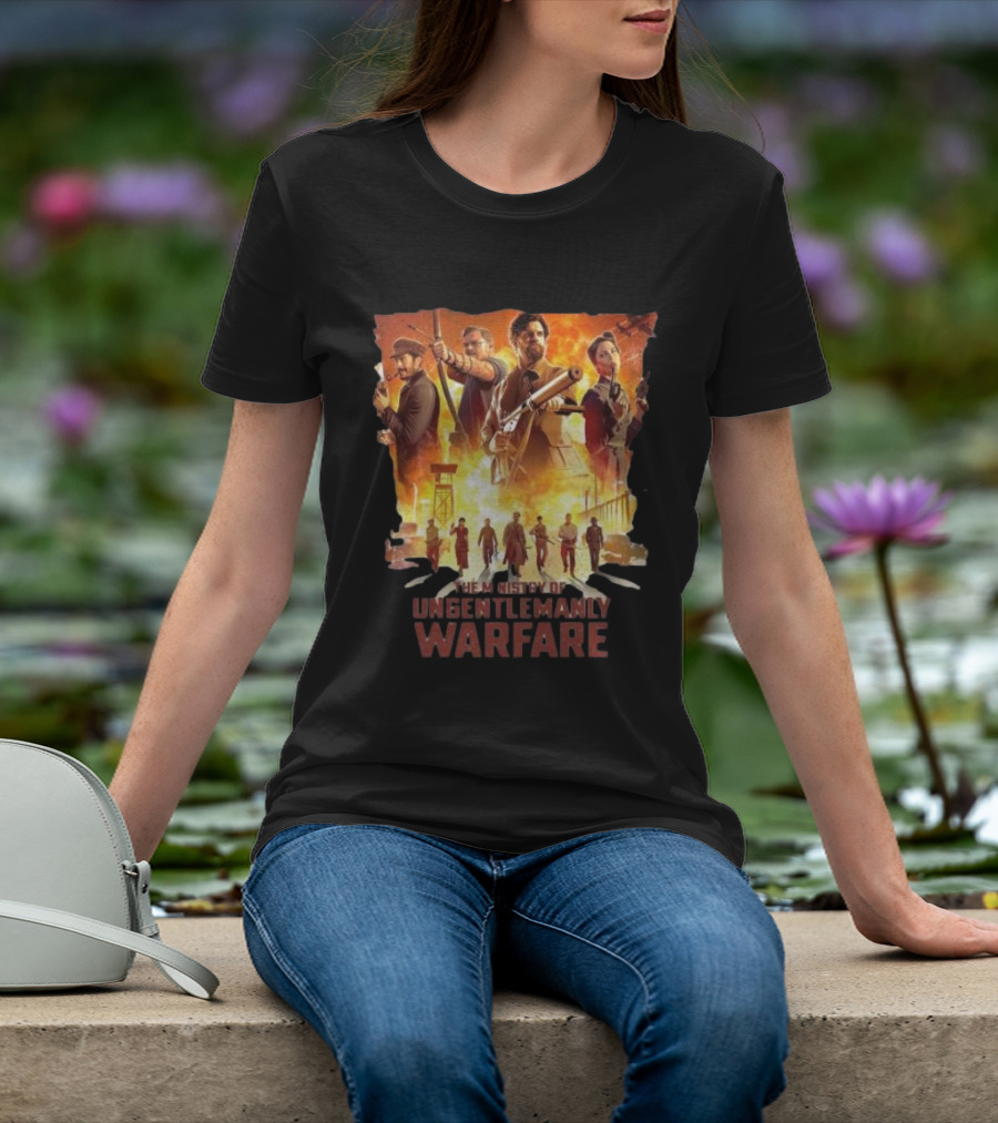 The Ministry Of Ungentlemanly Warfare Explosive Soldier Team In Action T-Shirt