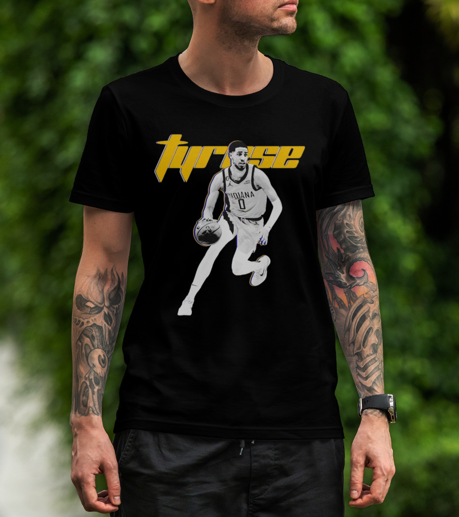 Tyrese Haliburton 0 Indiana Pacers Basketball Player T-Shirt