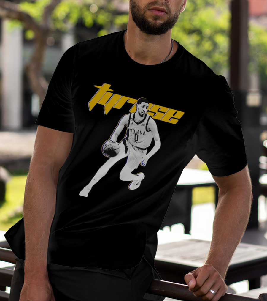 Tyrese Haliburton 0 Indiana Pacers Basketball Player T-Shirt