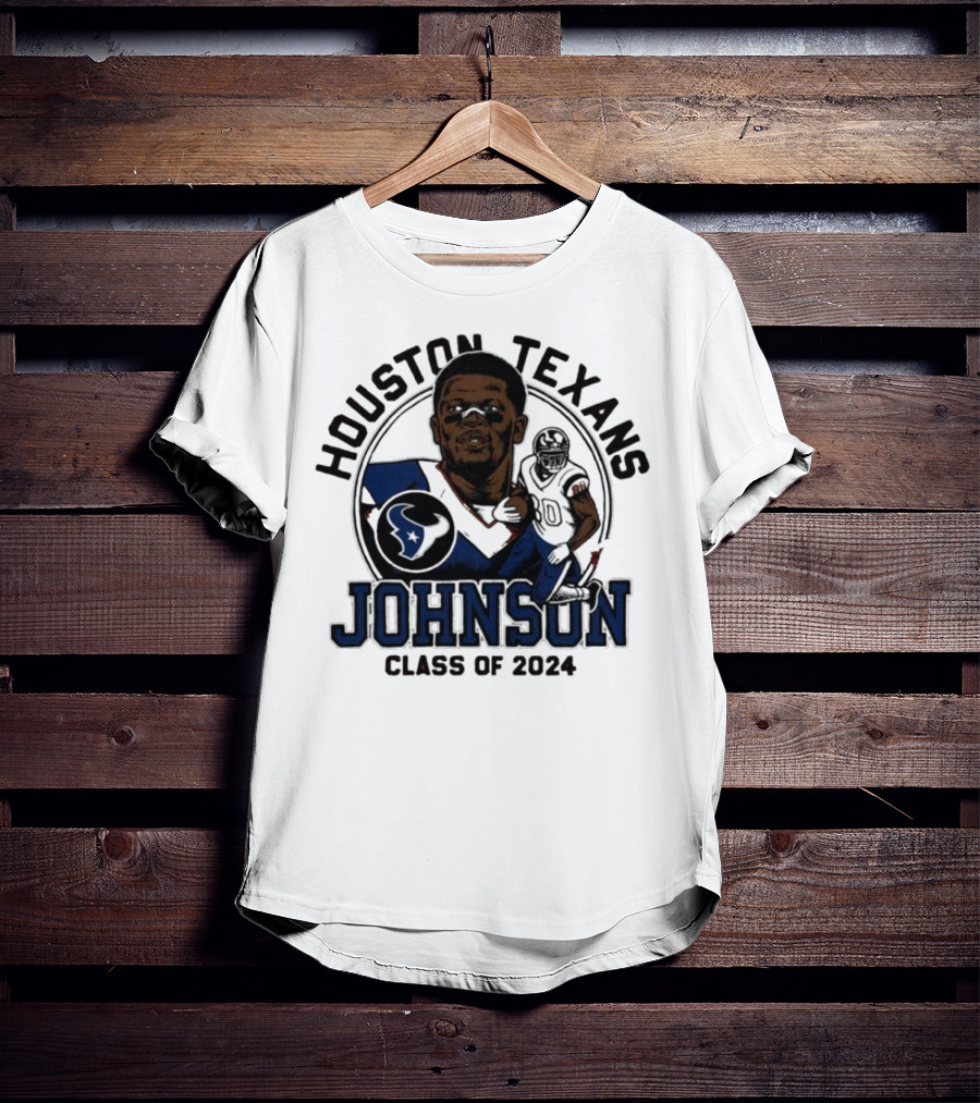 Houston Texans Andre Johnson Class Of T-Shirt