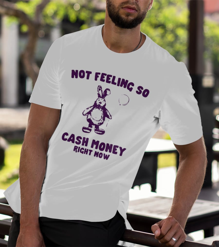 Bunny Not Feeling So Cash Money Right Now T-Shirt
