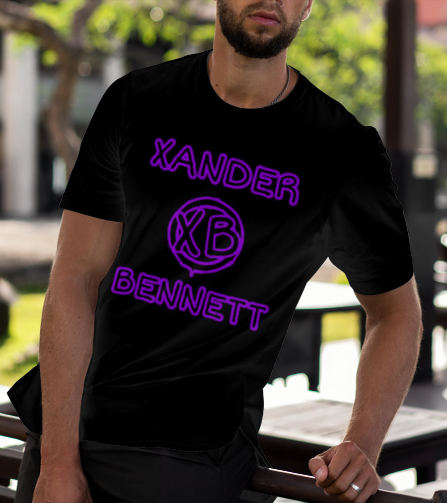 Xander Bennett XB Drip Neon Circle T-Shirt