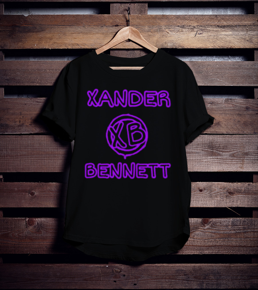 Xander Bennett XB Drip Neon Circle T-Shirt