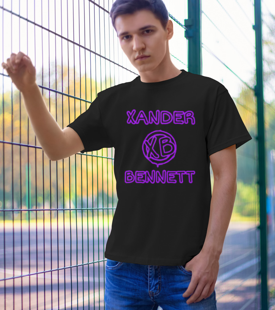 Xander Bennett XB Drip Neon Circle T-Shirt