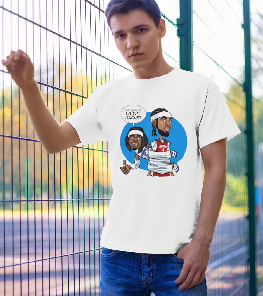 Brandon Ingram Got You In The Dort Jacket Basketball Cartoon T-Shirt