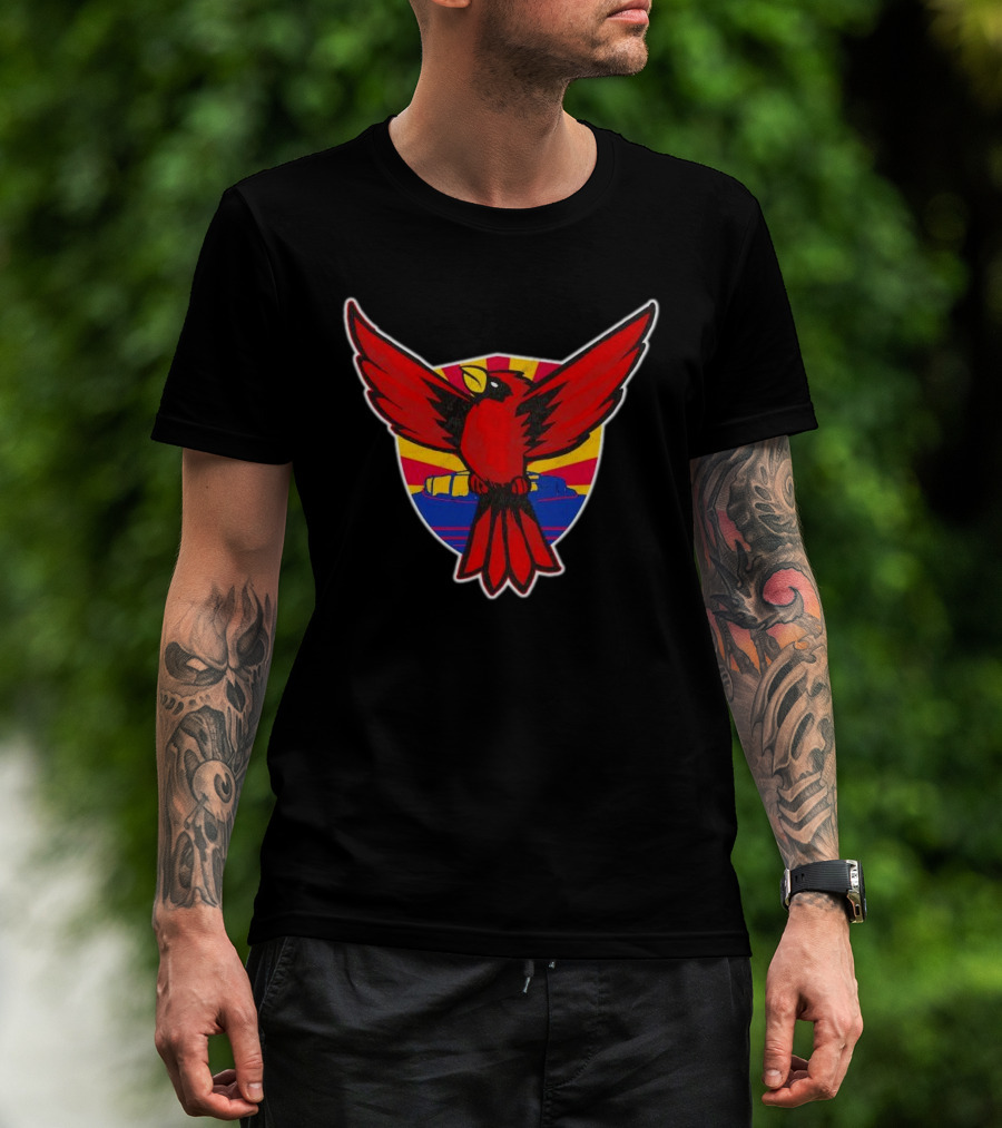 Phoenix Arizona Cardinals Sunburst T-Shirt