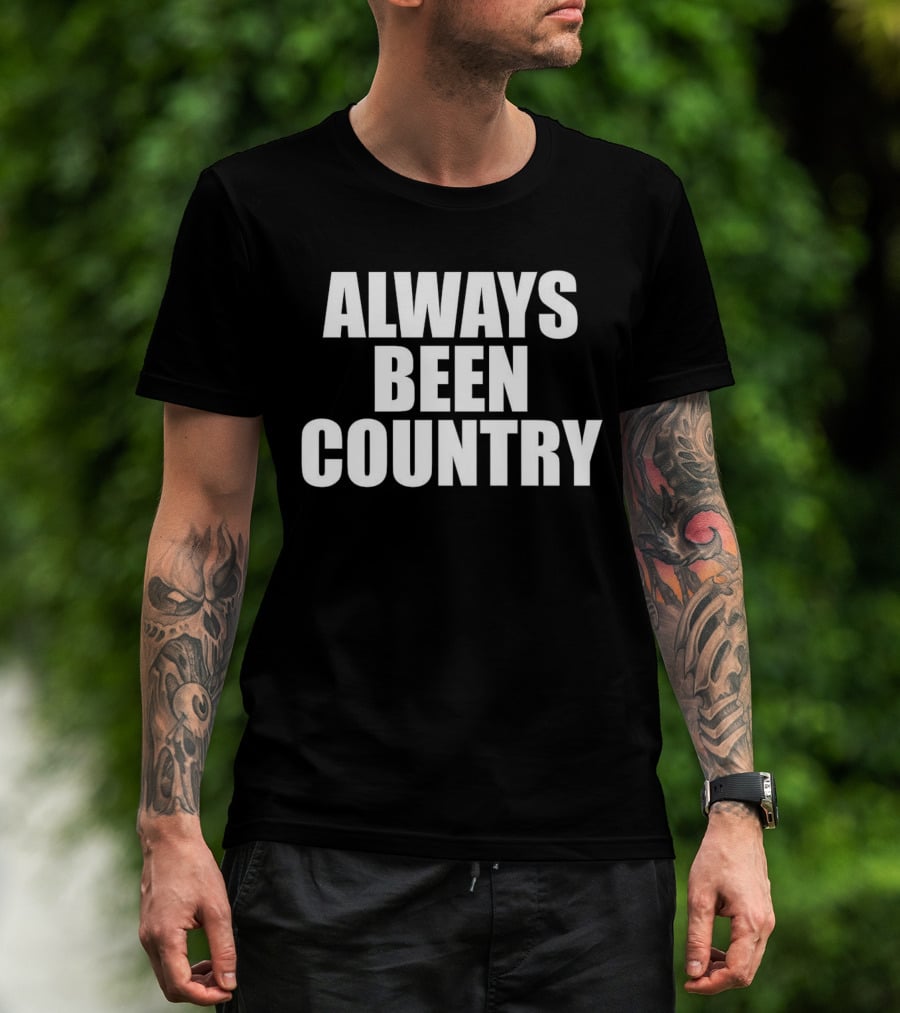 Always Been Country Retro Country Music Heritage T-Shirt