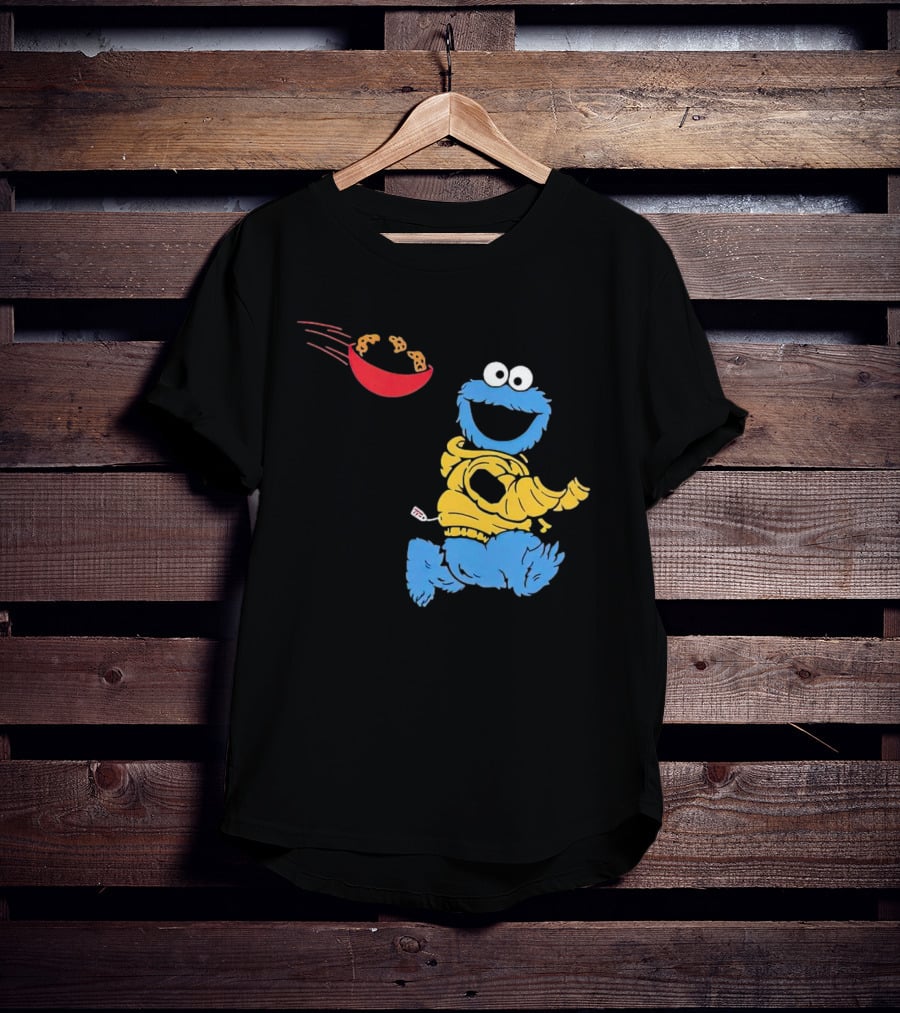 Catch Monster Chasing Cookie Bowl T-Shirt