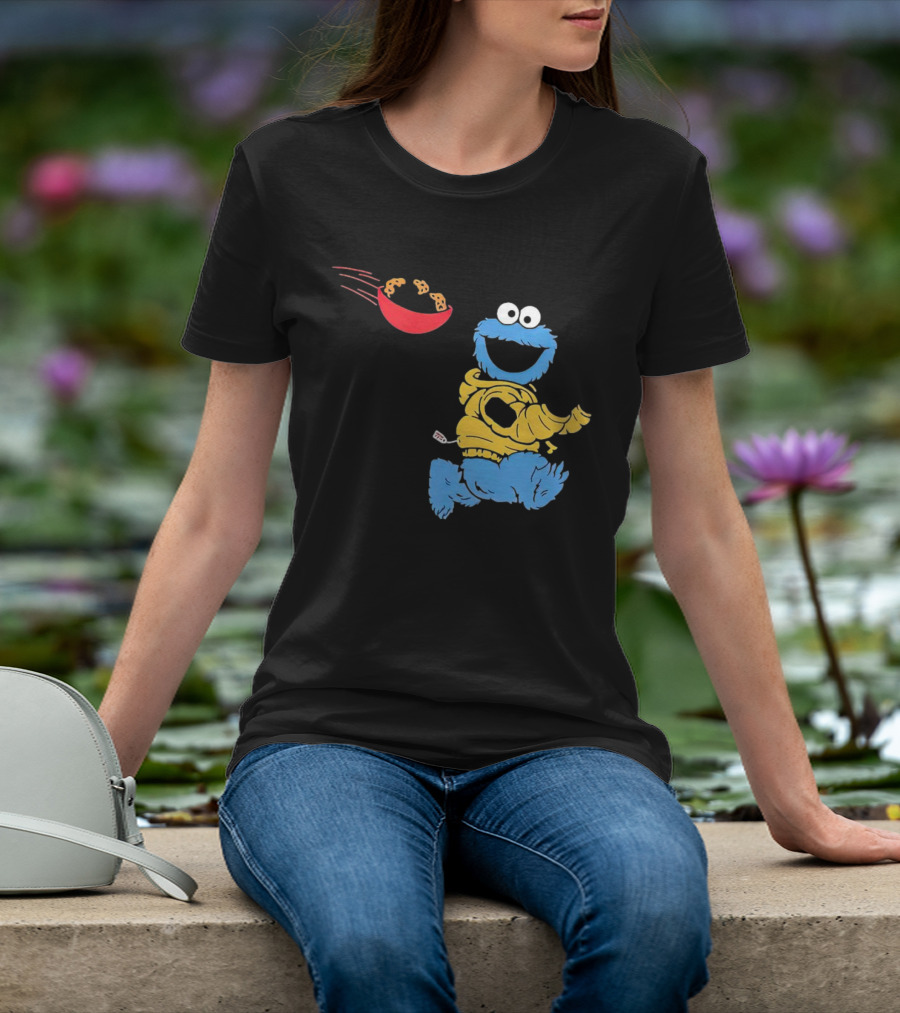 Catch Monster Chasing Cookie Bowl T-Shirt