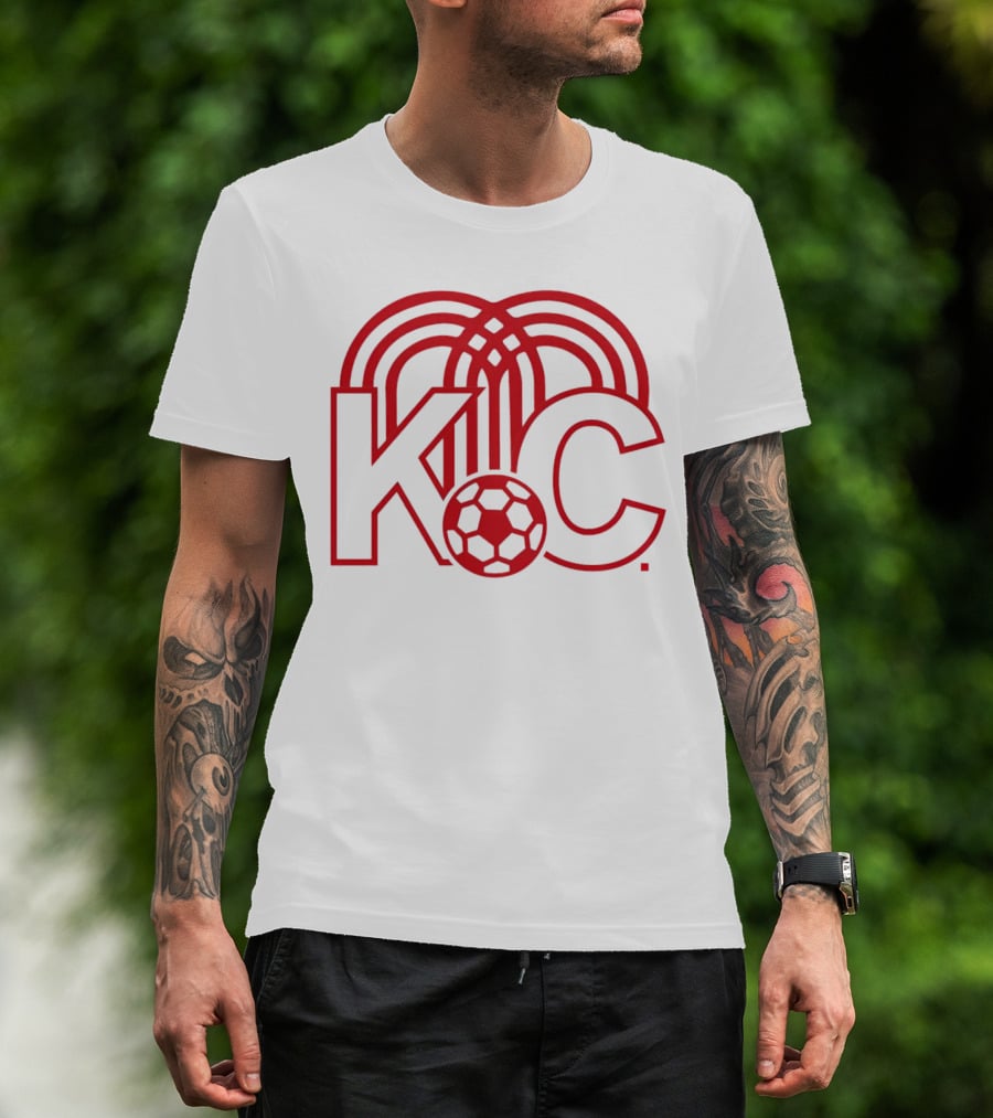 KC Soccer And Fountains Iconic T-Shirt