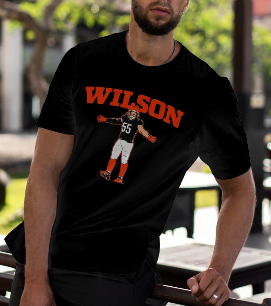 Wilson 55 Cincinnati Bengals Football Hero T-Shirt